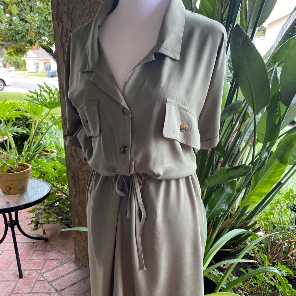 Lucky Brand Sage Green Dress